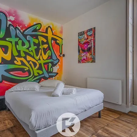 R'Apparts Studio Street Art Grenoble Exterior photo
